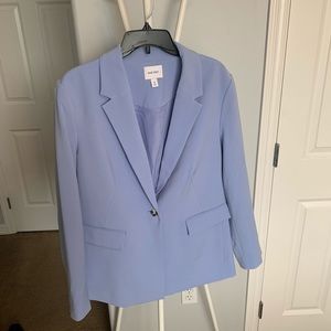Nine West baby blue blazer size 18